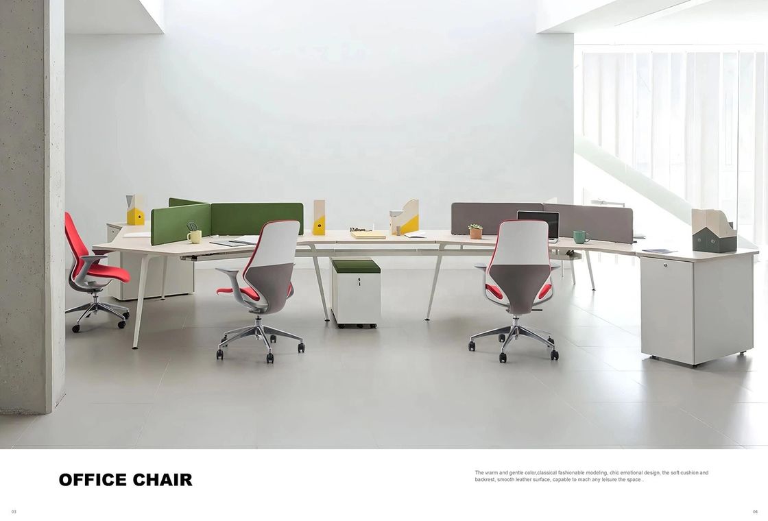 Luxo cadeira de escritório de quadro branco chefe confortável reclinando cadeira giratória para executivo