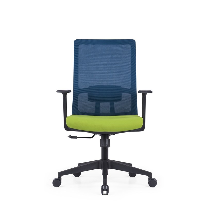 Cadeira de escritório giratória com apoio de cabeça e suporte ergonômico