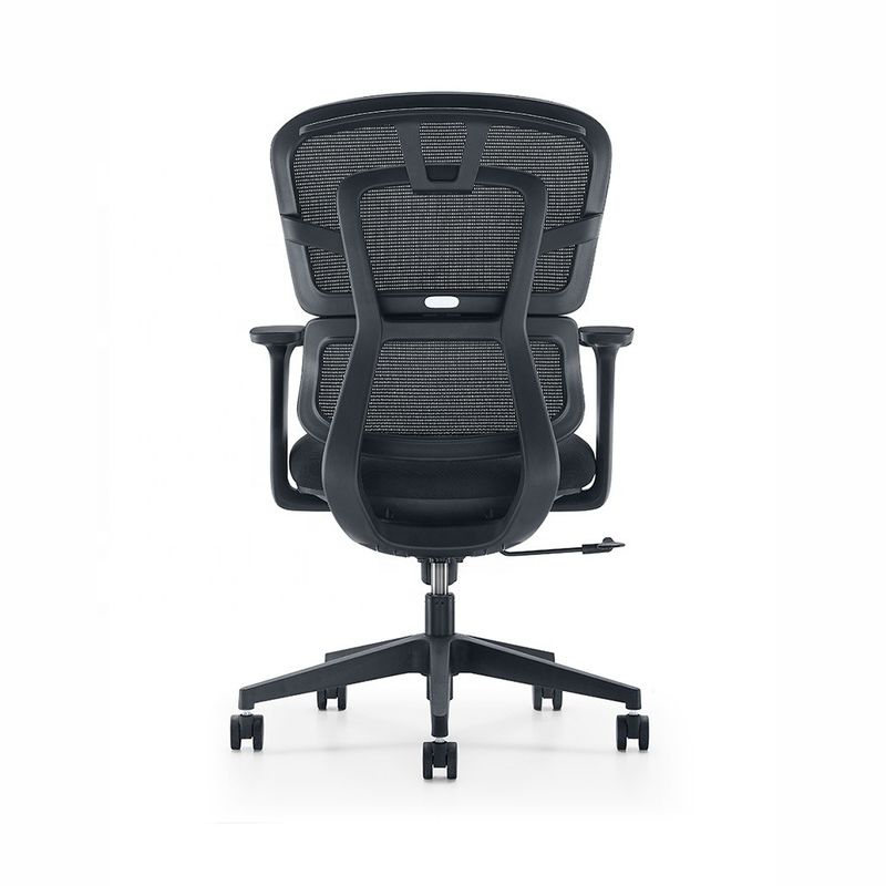 Cadeira de escritório ergonômica de dorso duplo ajustável de dorso médio para mobiliário de escritório moderno