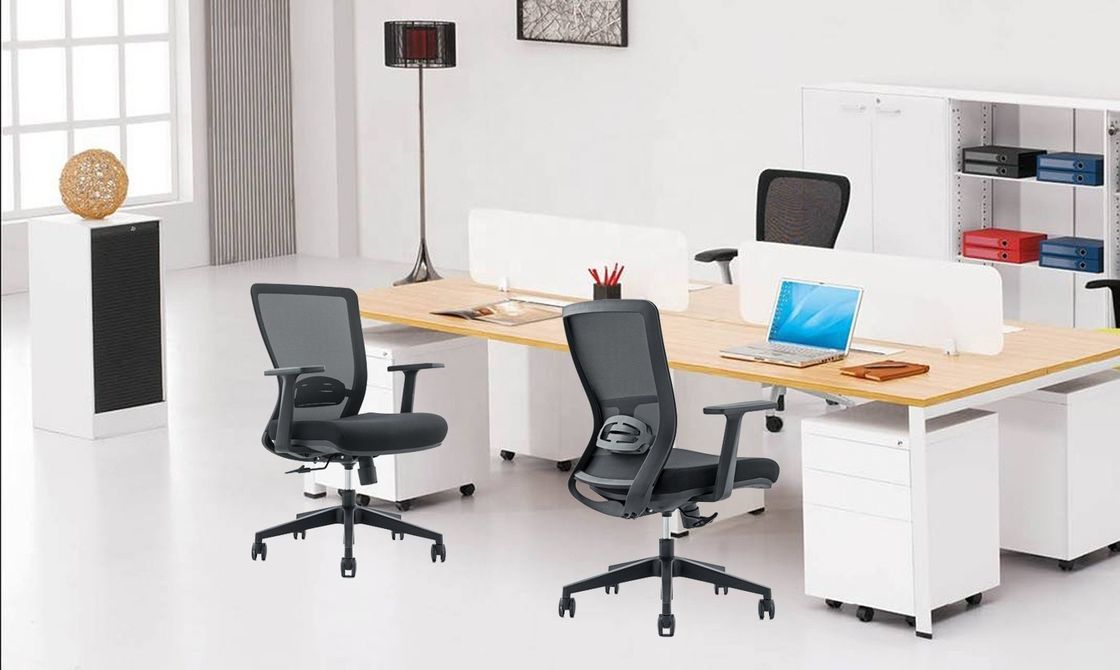 Cadeira de escritório de malha traseira ergonômica de design moderno para Cadeira de Almoco comercial