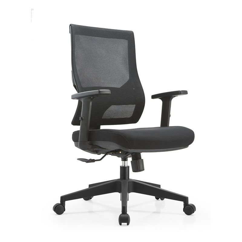 650*580*960-1060mm cadeira de malha com suporte lombar para escritório interno e conferência