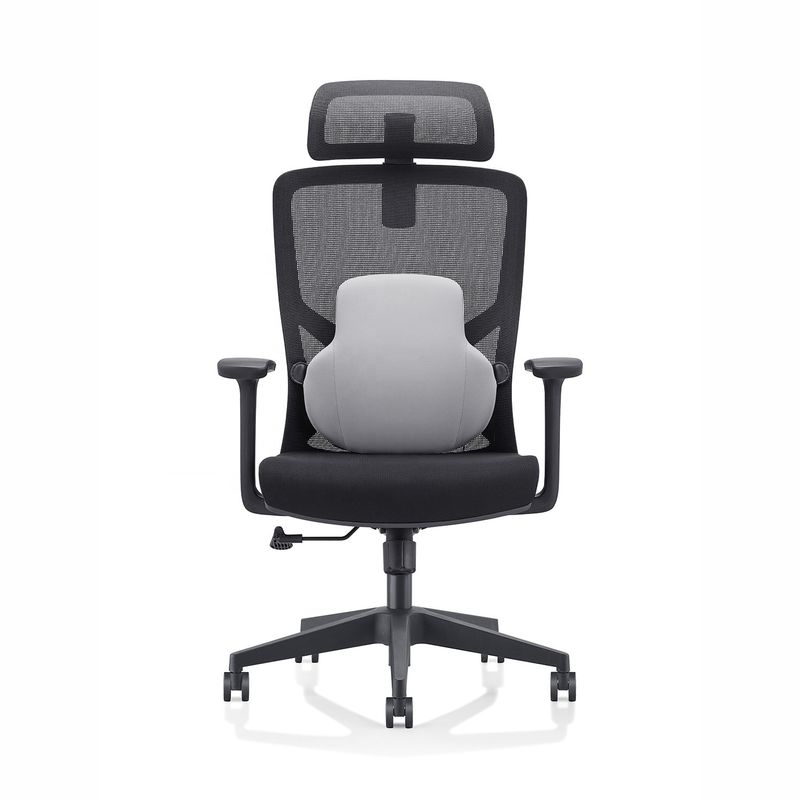 Cadeira de escritório ergonômica de tecido de malha para estação de trabalho e gerente 645*630*1145-1300mm