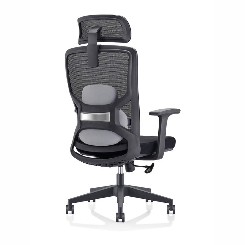 Cadeira de escritório ergonômica de tecido de malha para estação de trabalho e gerente 645*630*1145-1300mm