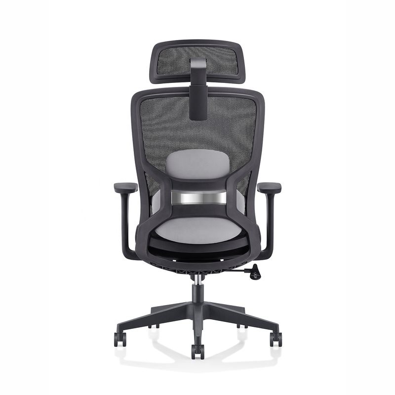 Cadeira de escritório ergonômica de tecido de malha para estação de trabalho e gerente 645*630*1145-1300mm