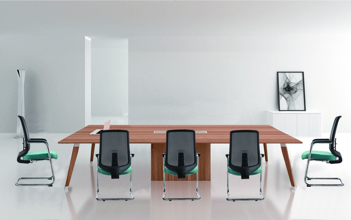 Cadeiras de escritório de pessoal de parte média e traseira de malha Cadeira de sala de conferências com pé de metal e frete grátis