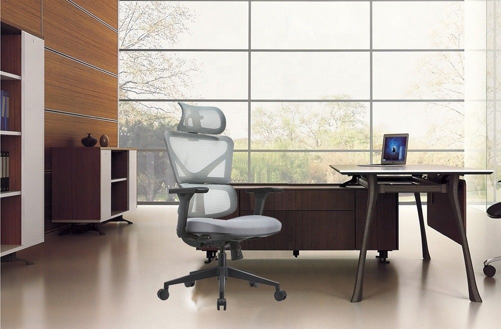Moderno estilo de design cadeira de escritório de rede traseira alta para executivo de mobiliário de escritório Foshan