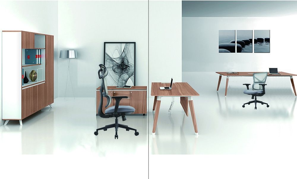 Moderno estilo de design cadeira de escritório de rede traseira alta para executivo de mobiliário de escritório Foshan