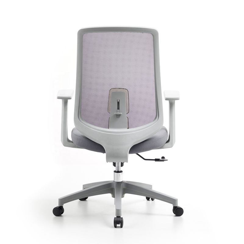 M-062B Cadeira giratória de malha cinza traseira ergonômica executiva cadeira de escritório traseira alta