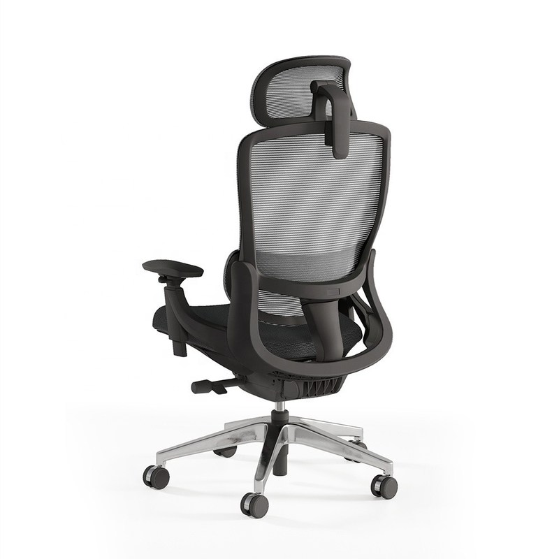 Mecanismo de bloqueio de inclinação Luxury Full Mesh Boss Chair para escritório Hotel Casa e escola