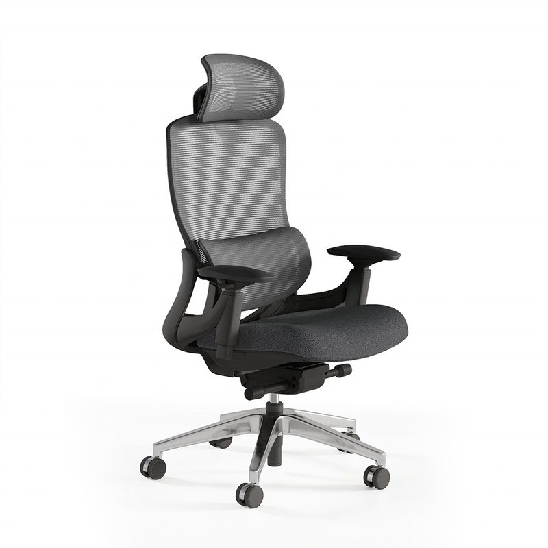 Mecanismo de bloqueio de inclinação Luxury Full Mesh Boss Chair para escritório Hotel Casa e escola