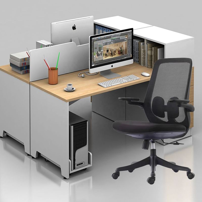Encosto ajustável 2D Ergonomic Luxury Office Chair para Boss Cadeira de escritório