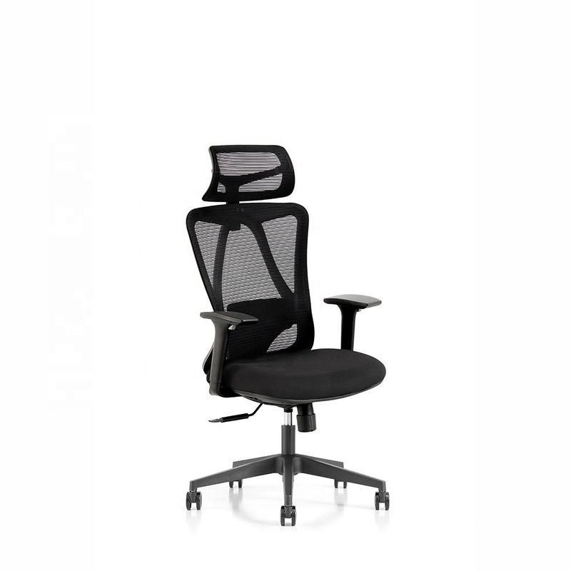 Cadeira de escritório de design moderno com 57 apoios de braço 3D e almofada de assento confortável