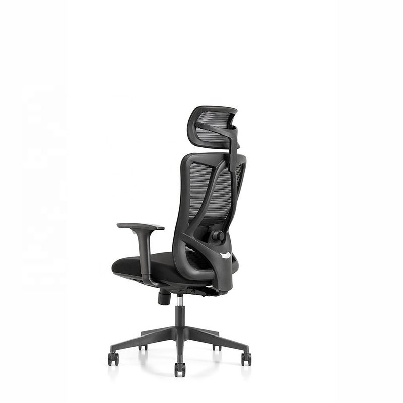 Cadeira de escritório de design moderno com 57 apoios de braço 3D e almofada de assento confortável