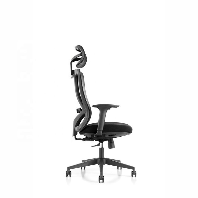 Cadeira de escritório de design moderno com 57 apoios de braço 3D e almofada de assento confortável