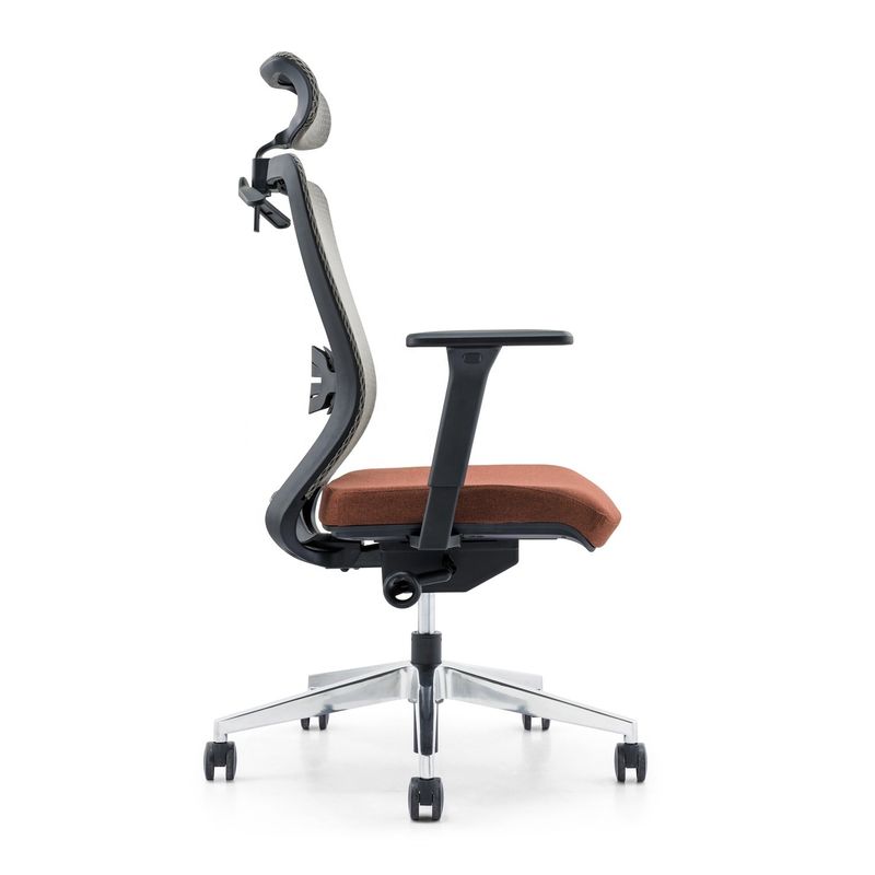 Cadeira de escritório ergonômica para estação de trabalho e gerente estilo de design moderno