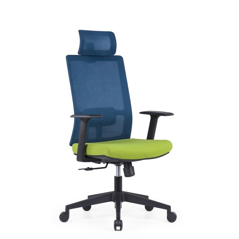 Foshan trabalho giratório plástico pessoal giratório computador rede executiva cadeira de escritório ergonômica 580 * 640 * 1150-1250mm