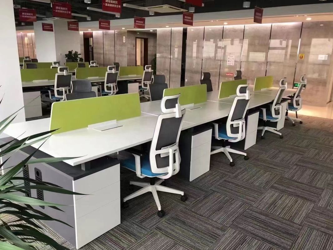 Foshan trabalho giratório plástico pessoal giratório computador rede executiva cadeira de escritório ergonômica 580 * 640 * 1150-1250mm