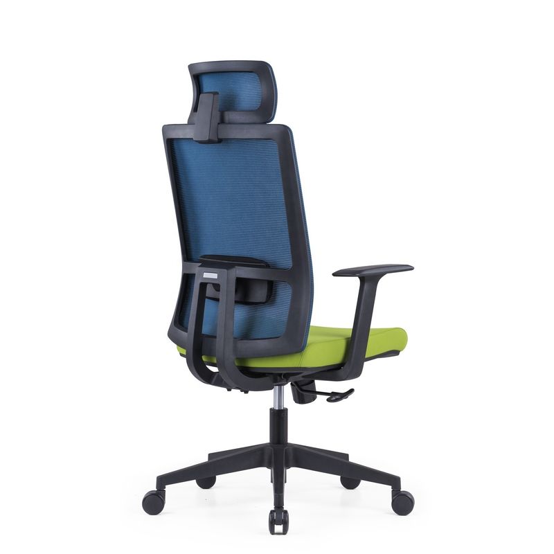 Foshan trabalho giratório plástico pessoal giratório computador rede executiva cadeira de escritório ergonômica 580 * 640 * 1150-1250mm
