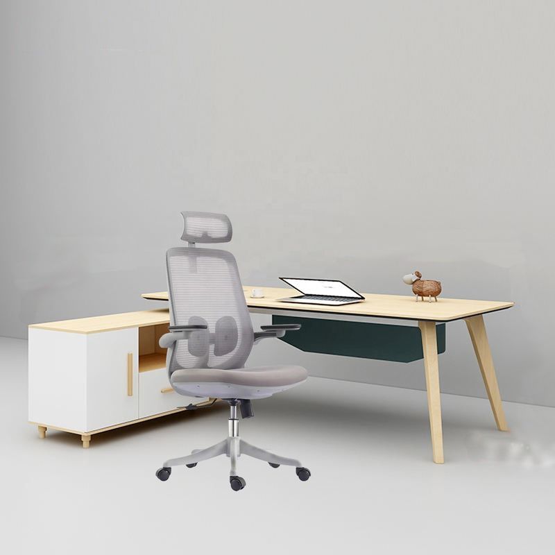 Aço inoxidável Y-SEATER HY3616 traseiro Gray Mesh cadeira executiva de escritório para chefe de escritório