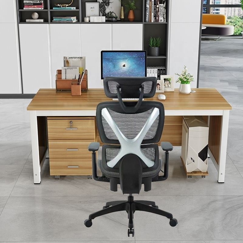 Full Mesh Office Executive Chair com 73*77*117-126,5cm Tamanho e Design Ergonômico