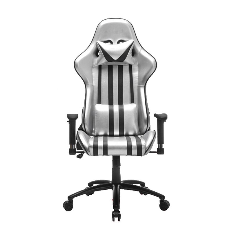 Cadeira de jogos com encosto ajustável para trabalhadores de esportes eletrónicos no escritório/apartamento/escola