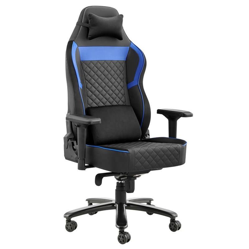 Cadeira de esportes eletrônicos de luxo de couro PU para jogos confortáveis e elegantes