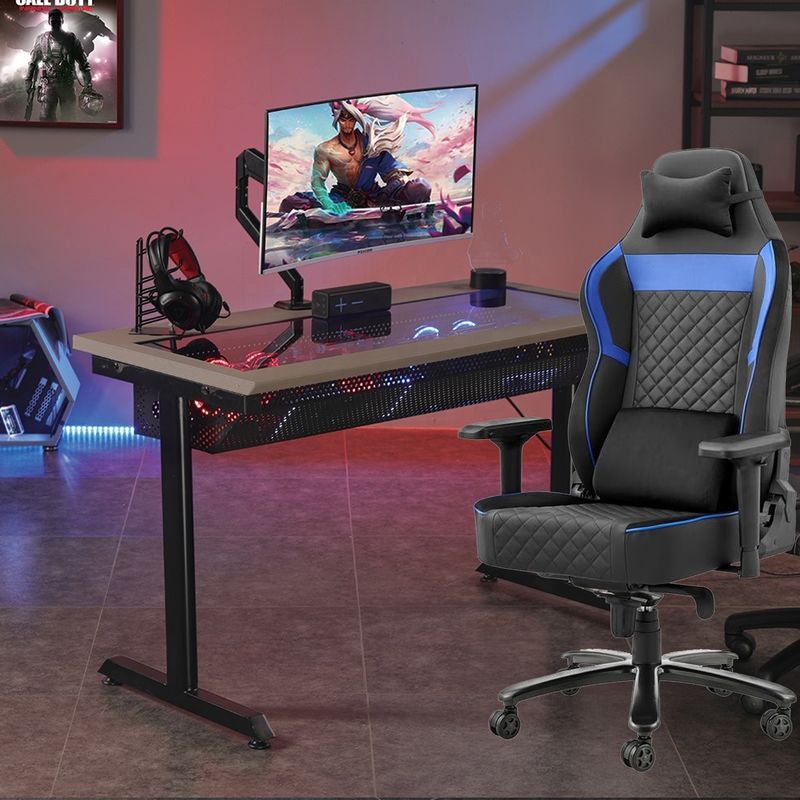 Escritório/Casa/Apartamento/Cadeira Executiva da Escola com Luxo PU Leather E-Sport Design