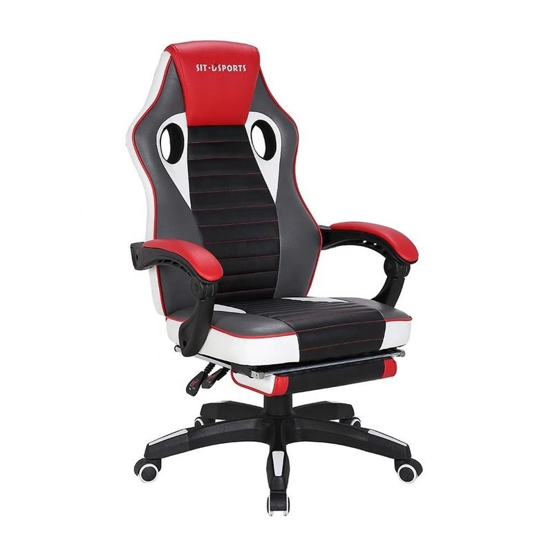 HCYZ OEM Racing Style Leather Office Gaming Chair For Children Metal Type Ferro giratório