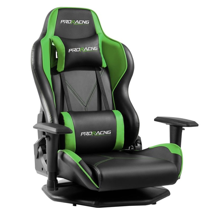 Cadeira Esports Rotativa HCYZ de Couro de PVC Cadeira de Computador de Racing