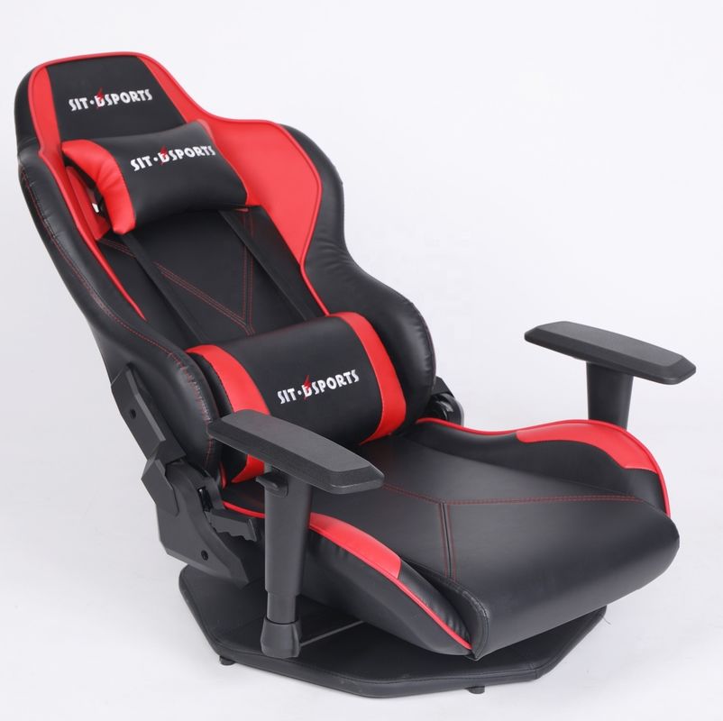 Cadeira Esports Rotativa HCYZ de Couro de PVC Cadeira de Computador de Racing