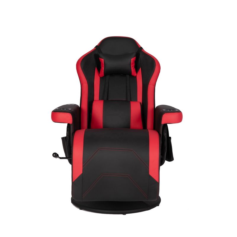 ODM Luxury Gaming Chair With Cup Holder Red Racing Style Leather Ergonomic Seat Sofá de escritório giratório
