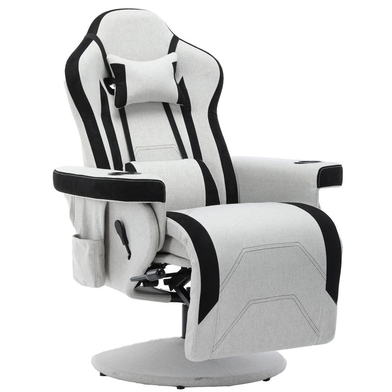 ODM Luxury Gaming Chair With Cup Holder Red Racing Style Leather Ergonomic Seat Sofá de escritório giratório