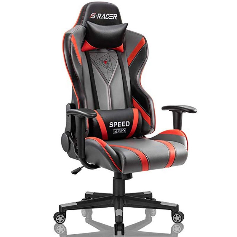 Cadeira de computador PU de couro Cadeira de escritório de corrida Cadeiras de jogos Silla de juego