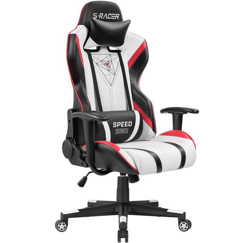 Cadeira de computador PU de couro Cadeira de escritório de corrida Cadeiras de jogos Silla de juego
